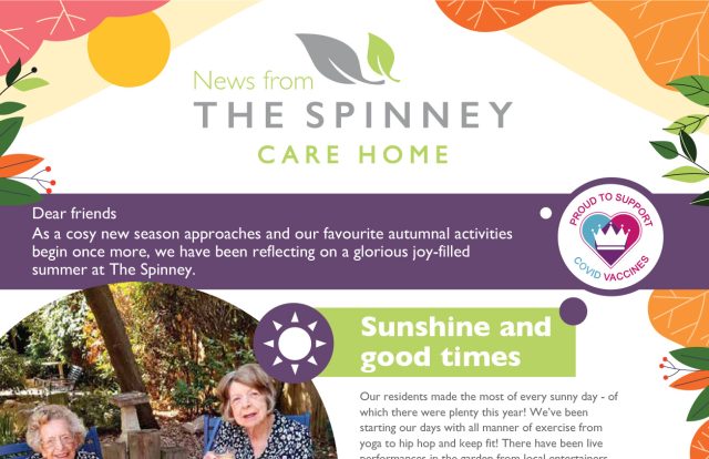 The Spinney care home newsletter